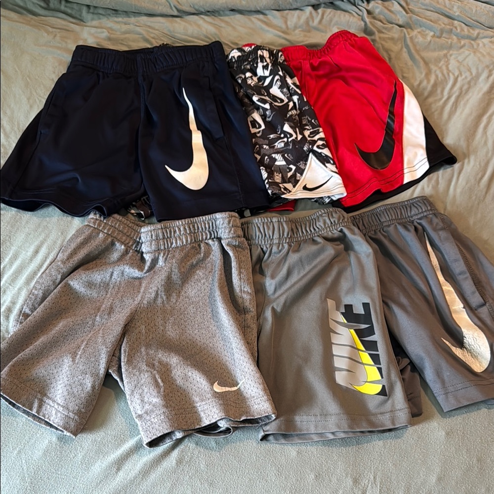 Nike Shorts Collection - Navy, Red, Gray